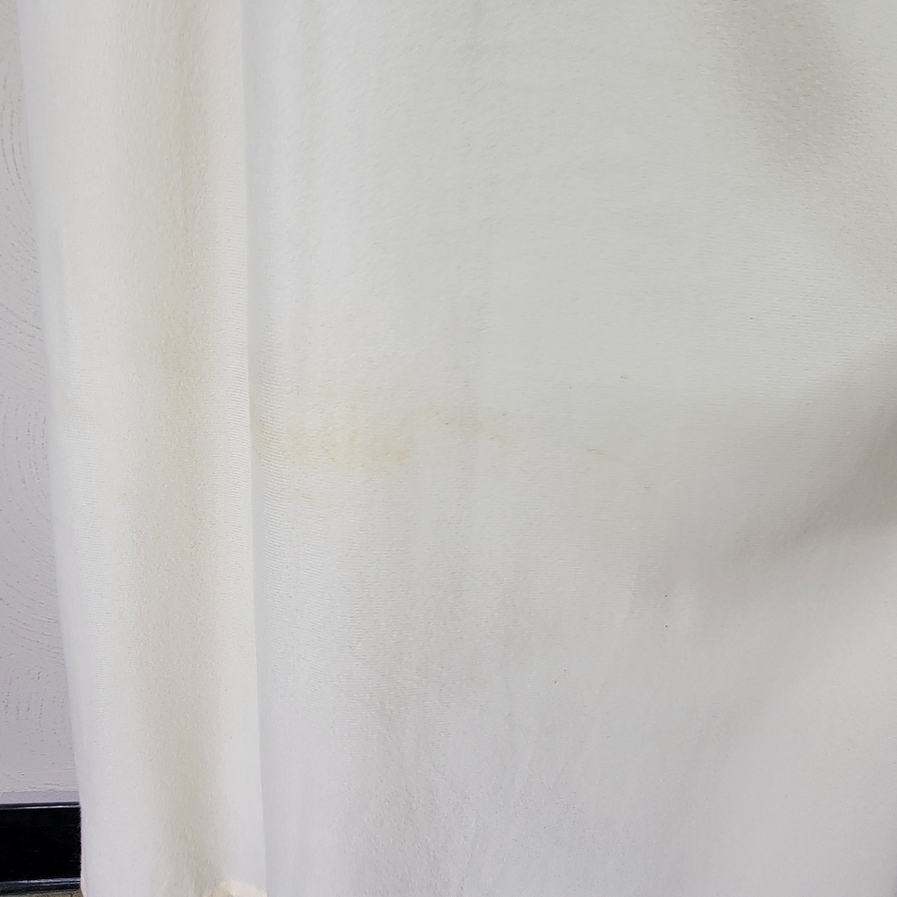 Spotlight Nightgown Sz L Yellow Embroidered White Trim Lace Soft Vintage USA New - Picture 4 of 15